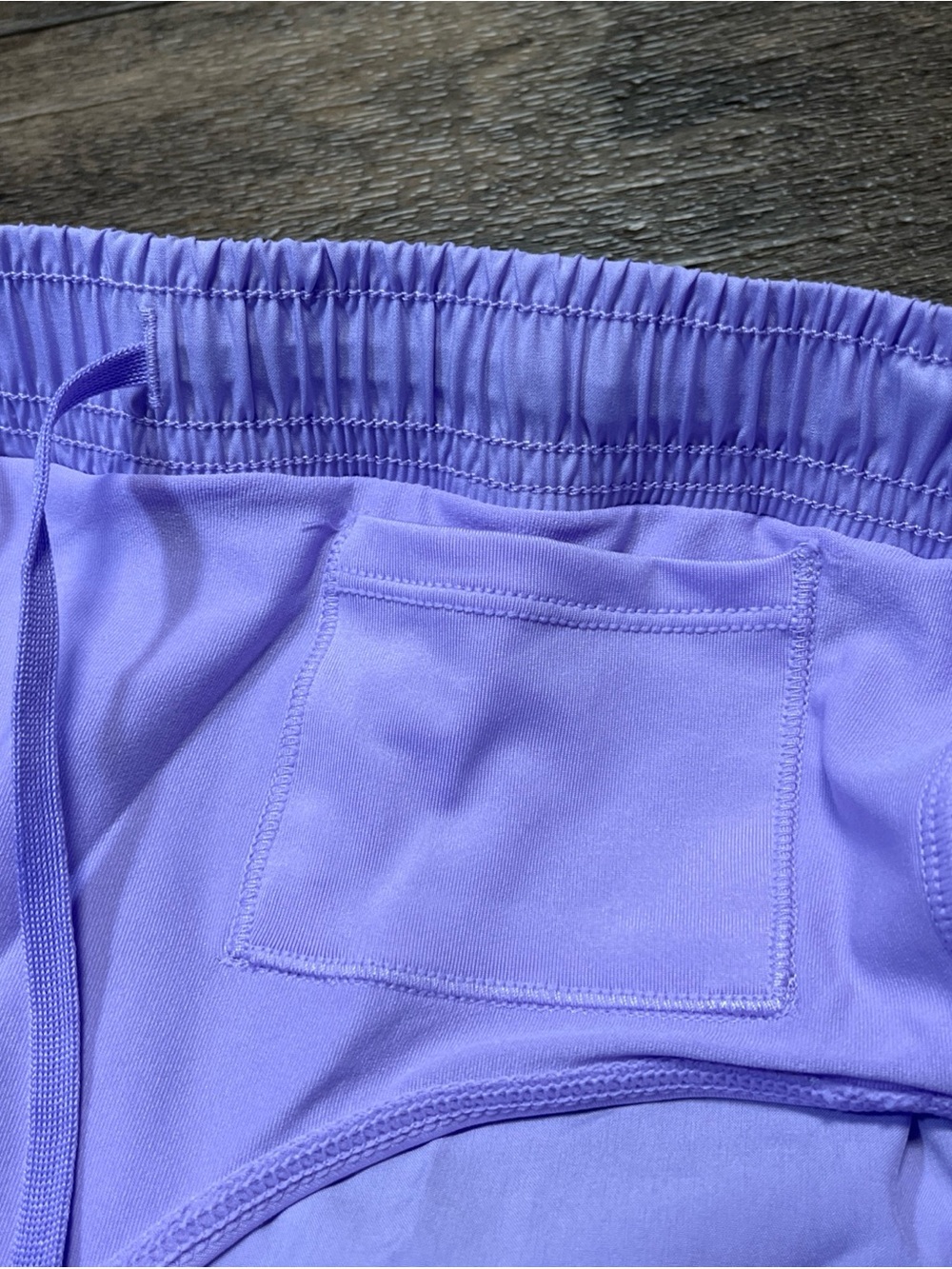 Alo Yoga Stride Shorts Womens Medium Purple Lined Athletic Running Elastic Waist - Picture 6 of 11